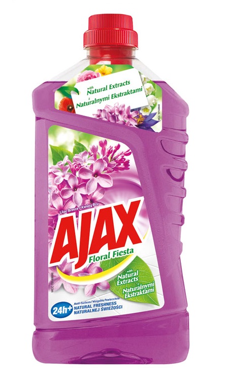 Ajax Floral Fiesta Lilac flowers Universal liquid 1l