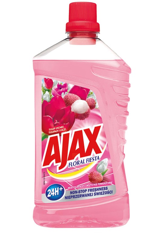 Ajax Universal Liquid Floral Fiesta Tulip & Litchee 1l
