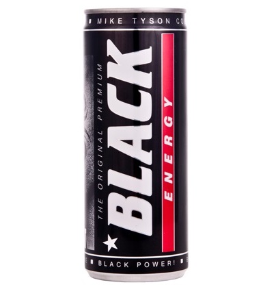 Black Energy Drink 250ml Cans