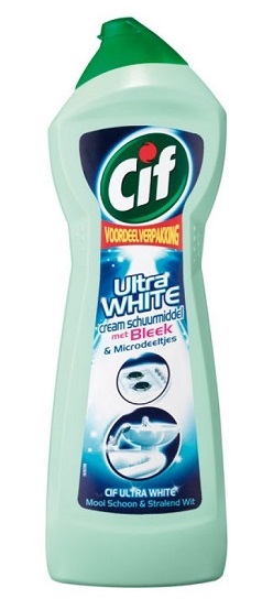 Cif Ultra White Cream Schuurmiddel 750ml