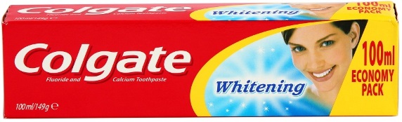 Colgate toothpaste 100ml Whitening