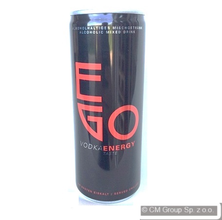 Ego Energy Drink with Vodka 250ml Cans