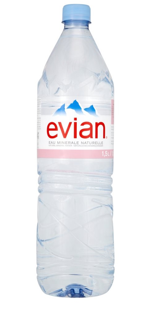 Evian Natural Mineral Water 1.5L 