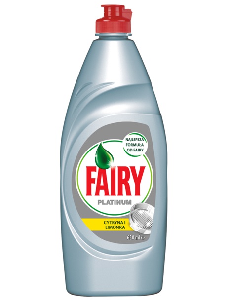 Fairy Platinum Lemon & Lime 650ml