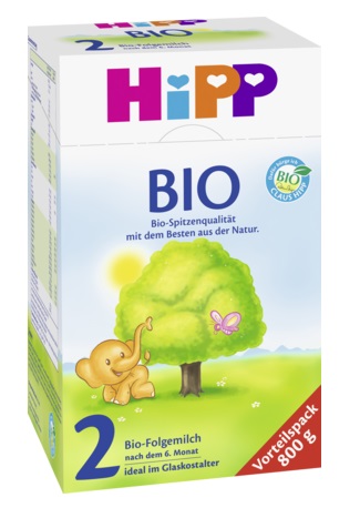 Hipp Bio 2 Bio-Folgemilch nach dem 6. Monat 800g