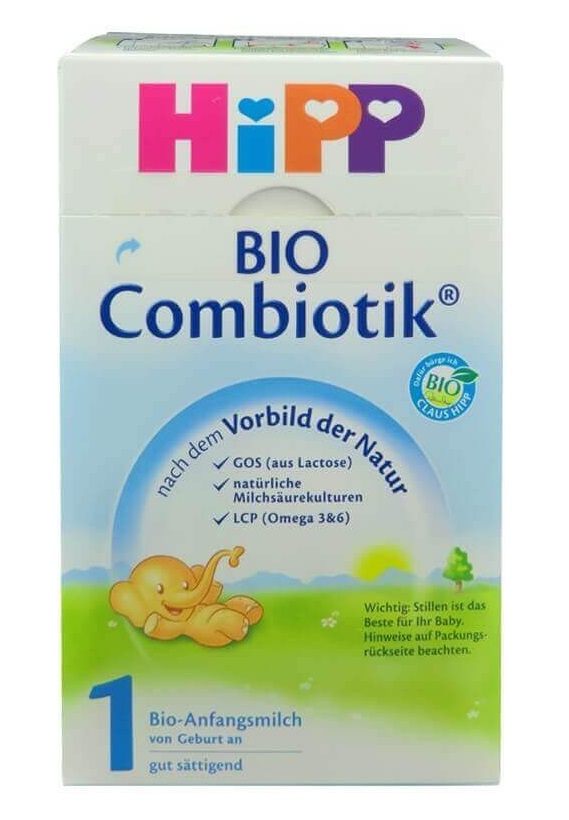 Hipp Bio Combiotik 1 Bio Anfangsmilch von Geburt an 600g 