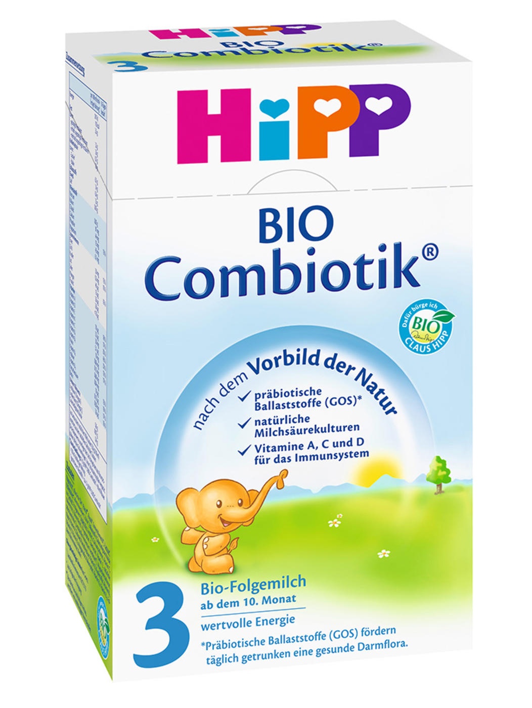 Hipp Bio Combiotik 3 Bio-Folgemilch ab dem 10. Monat 600g