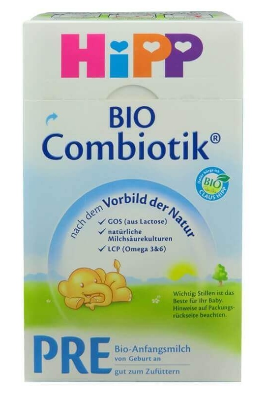 Hipp Bio Combiotik Pre Bio Anfangsmilch von Geburt an 600g 