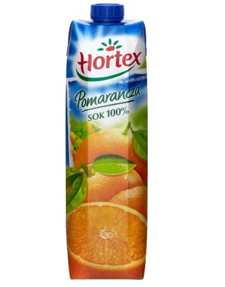 Hortex Orange Juice 100% 1L