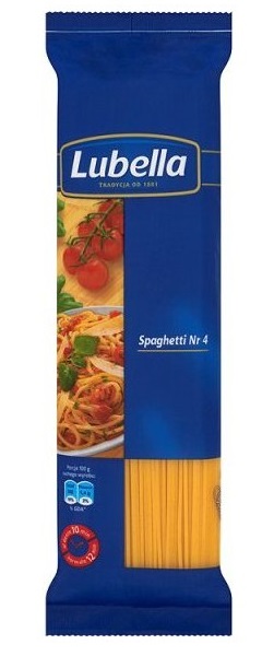 Lubella Makaron Spaghetti nr 4 500g