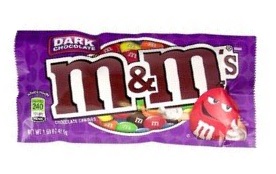 M&Ms Dark Chocolate 47.9g