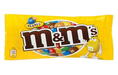 M&Ms Peanut 45g