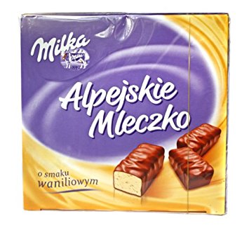 Milka Alpejskie Mleczko Vanilla 350g
