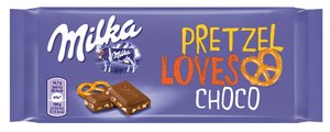 Milka Pretzel Loves Choco 100g