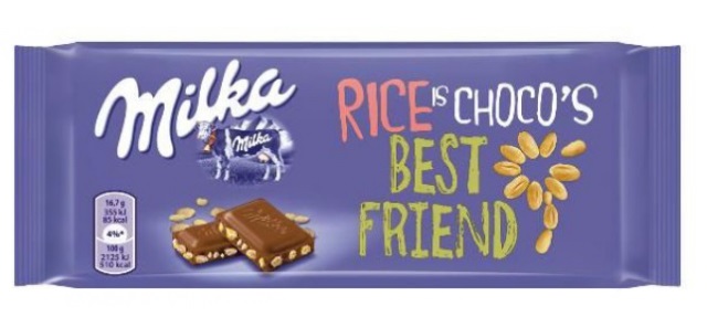 Milka Rice is Chocos Best Friend 100g
