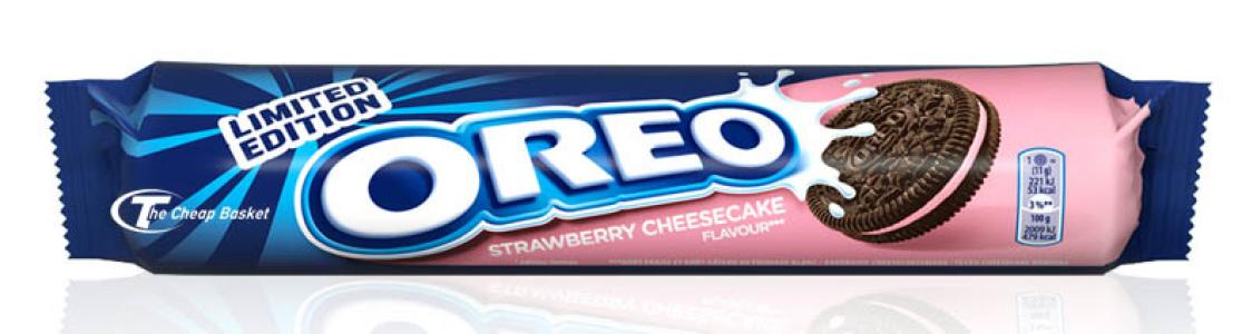 Oreo Limited Edition Strawberry Cheesecake 154g
