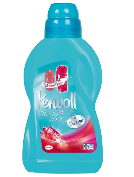 Perwoll ReNew + Color Fabric Liquid 1l