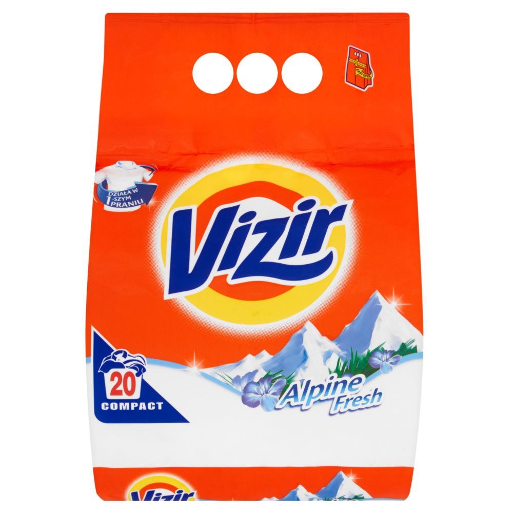 Vizir Alpine Fresh Washing Powder 1.4kg